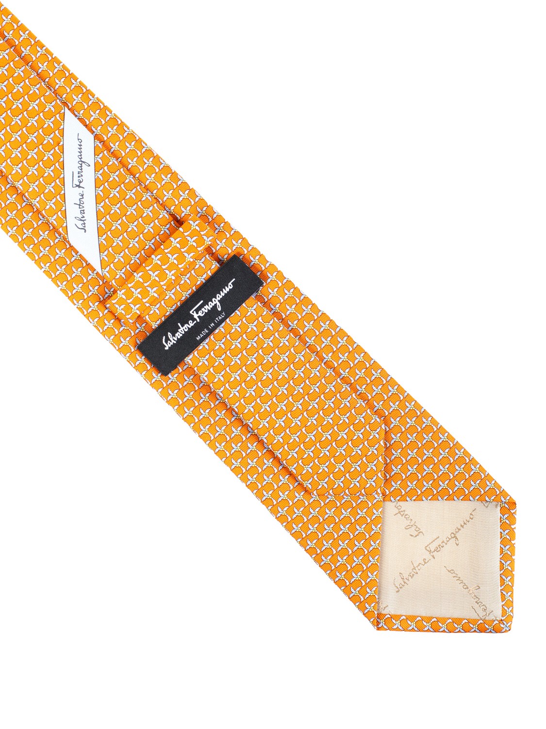 shop SALVATORE FERRAGAMO  Cravatta: Salvatore Ferragamo cravatta in seta con stampa Palme.
Composizione: 100% seta.
Made in Italy.. 357873 GOCCO-006 703052 number 9345990
